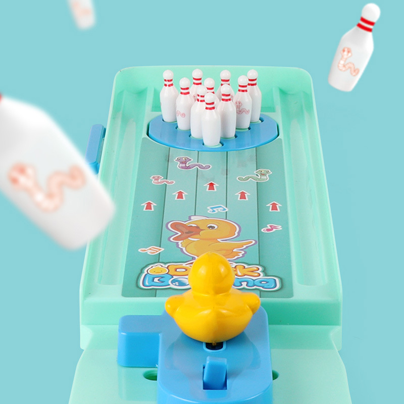 【迷你桌面保齡球玩具】身體協調✅智力發育✅視覺吸引✅動手能力✅桌面投球遊戲✅