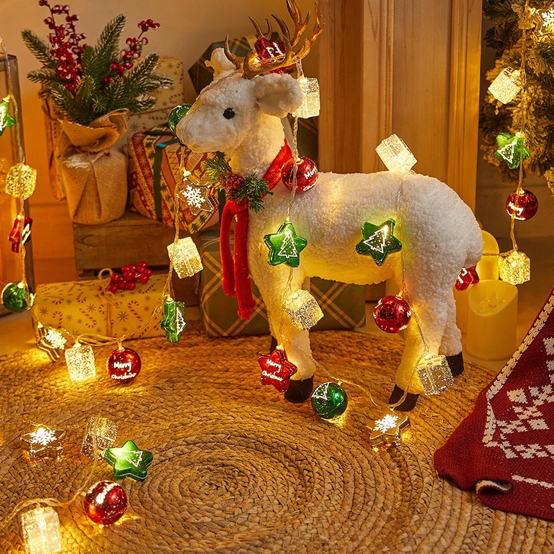 【聖誕裝飾】聖誕樹裝飾氛圍LED彩燈【裝飾繽紛聖誕節 星星點點 溫馨浪漫燈光和你】