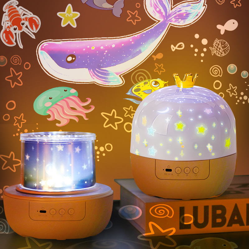 【夢幻星空投影燈】兒童生日玩具禮物【全新設計超清視覺】✅超大投影範圍✅超清晰氛圍滿屋✅鮮亮透光無障礙