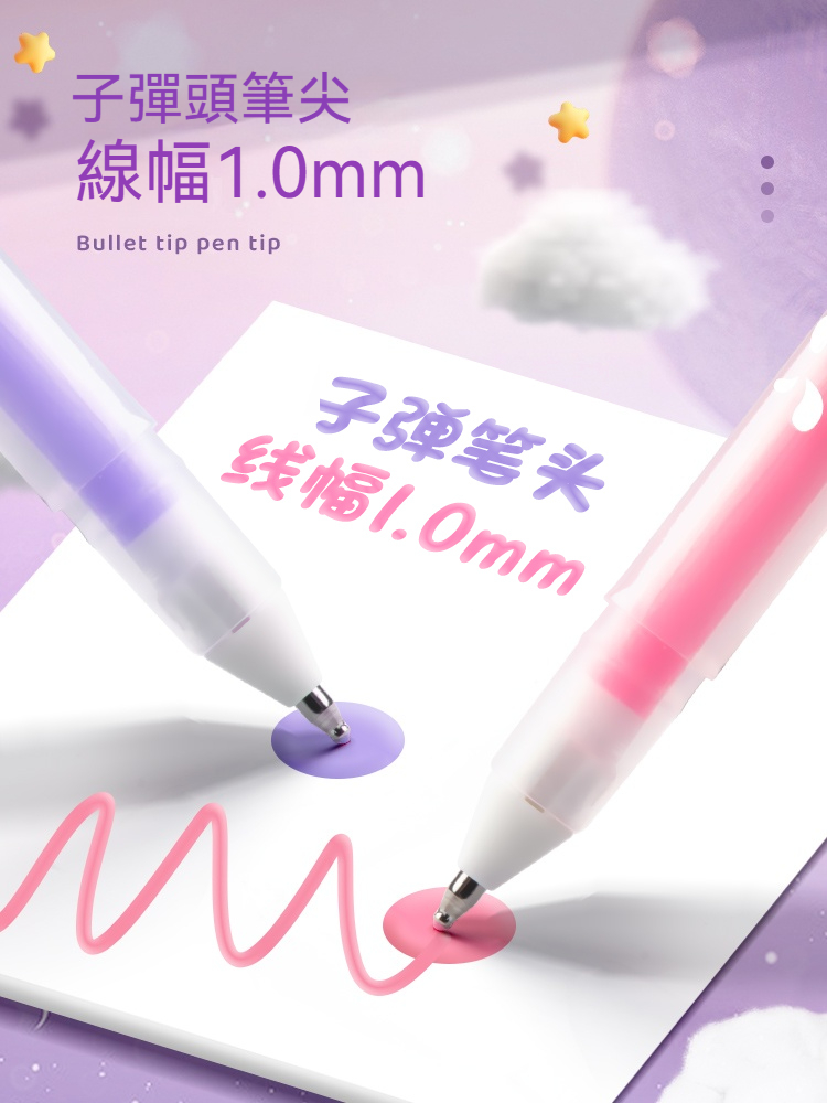 【3D立體果凍畫筆】手帳筆 ✨ 一筆玩出千種創意！【雙色輪廓 × 閃光啫喱 × 不堵墨配方】手帳/美甲/繪畫全搞定，學生黨必收！