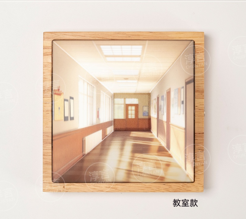 魔幻3D小夜燈✨充電早晚皆可✨續航能力超强✨浮空3D超科幻✨ 免鑽免膠真功夫✨ 實木底座有質感