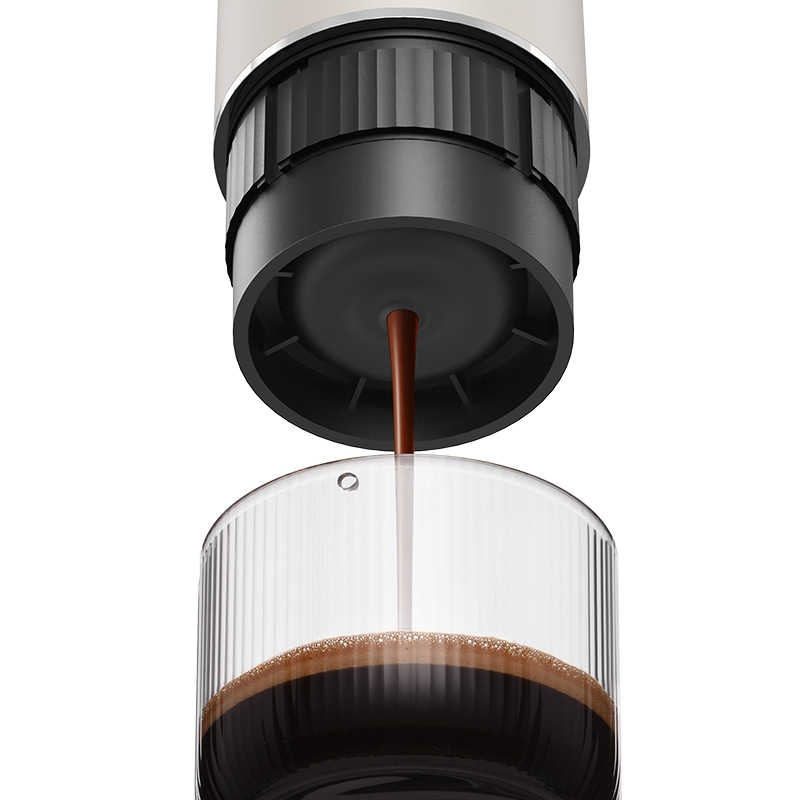 【圓樂】便携式意式咖啡机套装 ☕️ 自動濃縮膠囊萃取一鍵搞定!小型家用户外旅行神器  食品級材質安全易清洗|免插電設計|即享義式風味