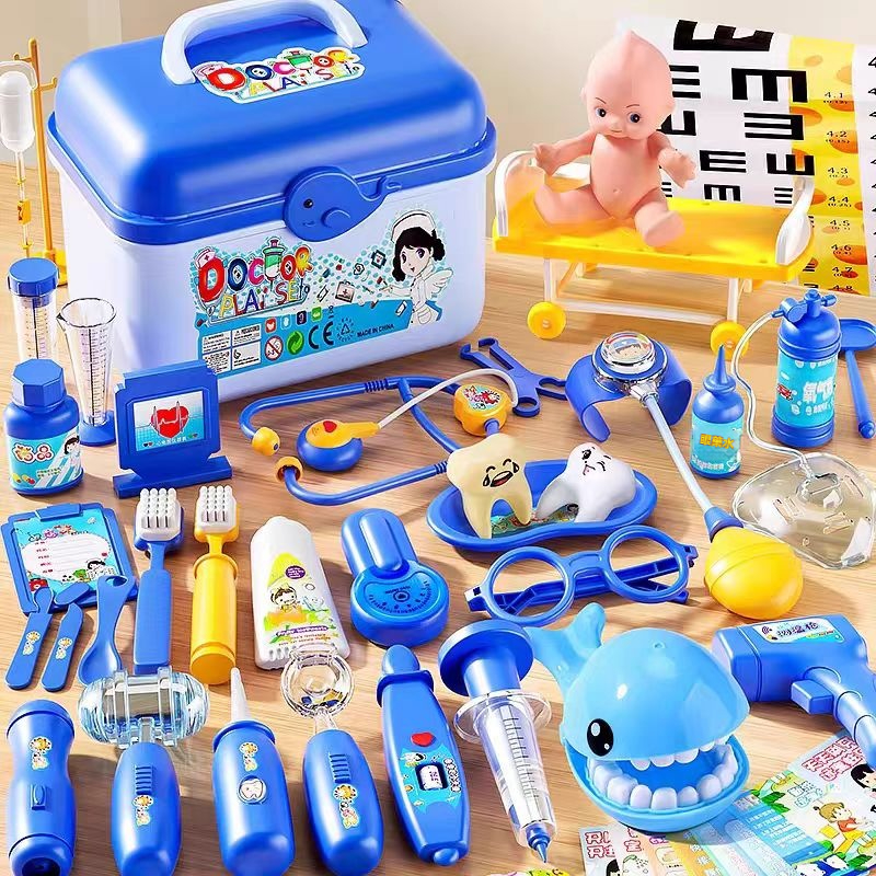 「⚕️恁厝的小醫生上班啦！這組玩具讓囝仔玩到忘記怕醫生～✨」情景模擬讓寶寶瞭解醫療✨邊角圓潤，安全無毛刺✨環保材料安全無異味