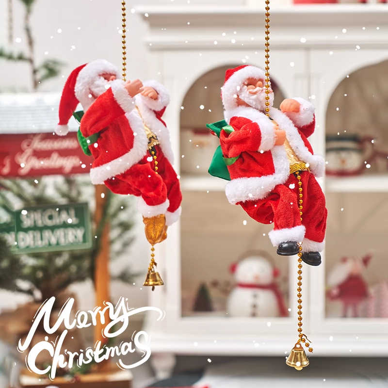 電動爬珠聖誕老人」會轉向的爬繩爺爺來啦