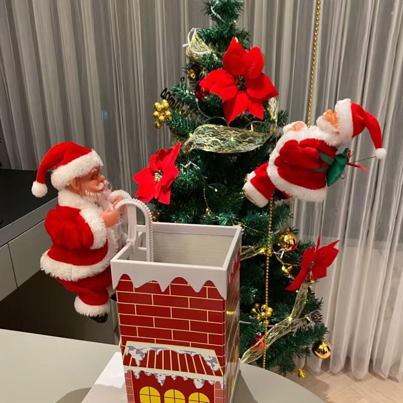 這個聖誕節，你家還缺一個「活」的聖誕老人。有了他，聖誕氛圍直接拉滿！ ✅ 聖誕氛圍感 ✅ 歡樂的音樂和動作 ✅ 安全無毒毛茸茸材質